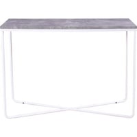 TABLE D'APPOINT PALACE - BLANC / ASPECT BÉTON