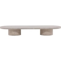Table basse Narvik Venture Design - MDF beige 190x60 cm