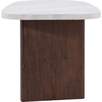 TABLE D'APPOINT GRÖNVIK 70X45 CM - MOCCA / CONCRETELOOK /