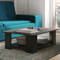 Table basse Square 67x67 - noir/béton