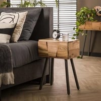 Table de chevet Dempsy-acacia massif