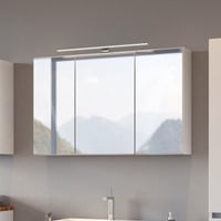 Armoire de toilette Pisca 100cm 3 portes - blanc 