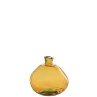 Vase laura verre ocre small