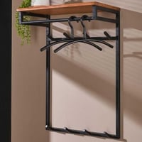 Porte-manteau mural Suzy-acacia 