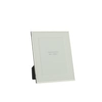 Cadre photo passe partout bord fn 15x20 metal argent large