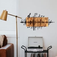 Enzo Accessoire mural décoratif en bois | Cadre en bois | 90 x 47 cm
