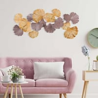 Enzo Accessoire mural décoratif en métal | 100 % métal | 130 x 6 x 60 cm