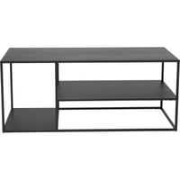 Table basse Staal Venture Design - Acier noir - 120x50 cm