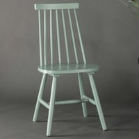 Chaise de salle à manger Lönneberga - Bois d'hévéa vert - 50x88x43 cm