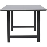 Table à manger rectangulaire Count Venture Design - MDF noir - 220x100x75 cm