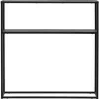 Table d’appoint Bogóta Venture Design - Acier noir - 80x30x80 cm