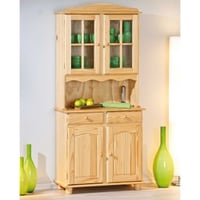 Vitrine Abaco - bois pin massif