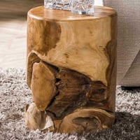 Table d'appoint Nanette teck massif
