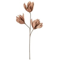 Fleur branche feuilles courtes 3 tetes eva rose nude