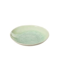 Assiette profonde lara porcelaine vert