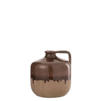 Anse de pichet ceramique beige/brun small