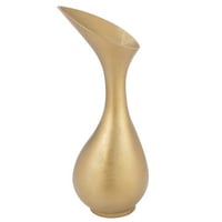 Vase aluminium or large