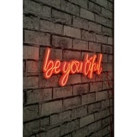 Néons Be Youthful - Série Wallity - Rouge