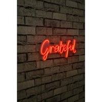Néon Grateful - Série Wallity - Rouge