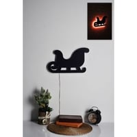 Bande LED Firewood - Base noire - Couleur rouge