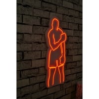Néons Mohamed Ali - Série Wallity - Orange