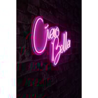 Néons Ciao Bella - Série Wallity - Rose