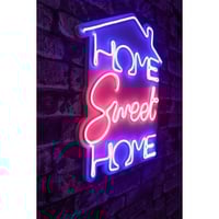 Neon lights Home Sweet Home - Wallity range - Pink