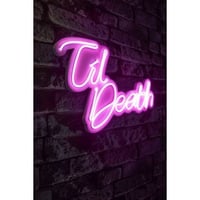 Néons jusqu'à la mort - Série Wallity - Rose