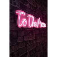 Néons To The Moon - Série Wallity - Rose