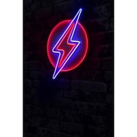 Néons The Flash - Série Wallity - Rouge/bleu