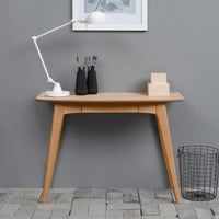 Bureau Woodstock - 105x45x74 cm - avec tiroir - placage de chêne
