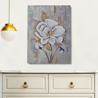 Handie Peinture à l'huile décorative | Cadre en bois | 70 x 100 cm