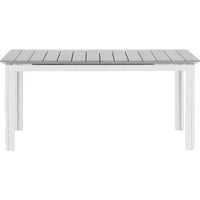 Table à manger extensible Levels Venture Design - Aluminium Blanc - 160x100 cm