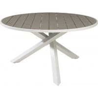 TABLE DE PARME Ø 140 - BLANC/GRIS