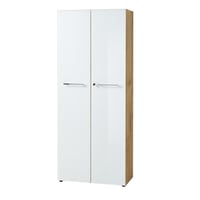 Classeur Mouna 80cm - chêne/blanc