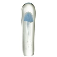 Presse papier meduse verre bleu extra large