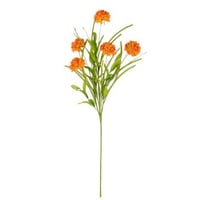 Branche chrysantheme artificiel orange