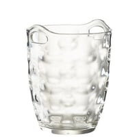 Seau a glace leonard plastique transparent