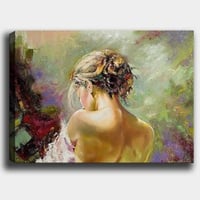 Espoir Peinture sur toile | 100 anvas | 3cm Cadre en bois
