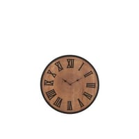 Horloge murale nue mdf/fer naturel small