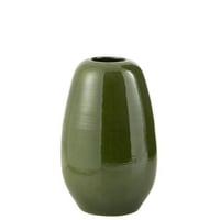 Vase lola porcelaine vert large