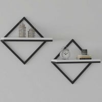 Sezo Étagère murale | 100 % MÉLAMINE | Blanc