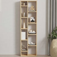 Tomi Bibliothèque | 100 % MÉLAMINE | Chêne saphir