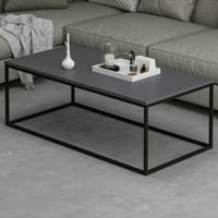 Tiger Table basse | 100 % MÉLAMINE | Anthracite