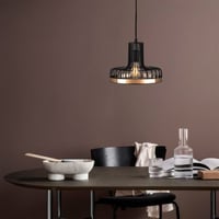 Fellini Lustre | CORPS EN MÉTAL | Noir, Cuivre