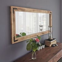 115 Miroir | BOIS DE PIN | Noyer