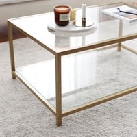 Astro Table basse | Structure en métal | Doré