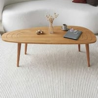 Table basse en teck : Mode bois, cadre en bois de pin de haute qualité