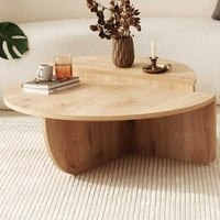 Table basse en chêne saphir - 100% mélaminé