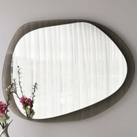 Aqua 2 Miroir | VERRE TREMPÉ | Bronze